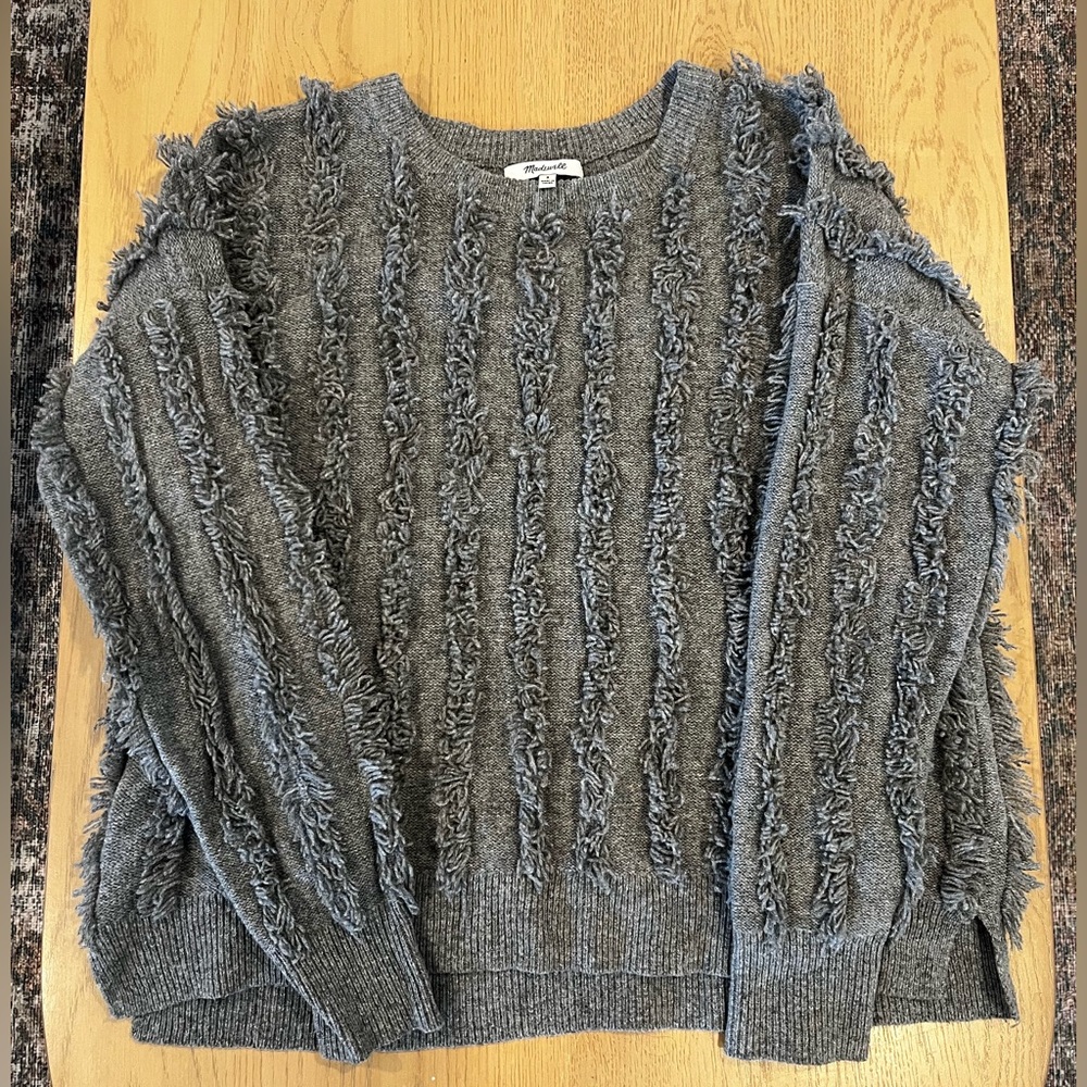 Madewell fringe sweater